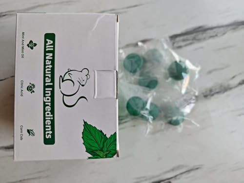 ROTIAH Mouse Rodent Repellent, Peppermint Oil for Repellent Mouse, Mice, Rat, Squirrel, Rodent,...