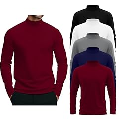 Black, White, Light Gray, Navy Blue, Wine Red