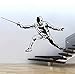 ClockGH Swordsman fencer wall sticker scherma sport decalcomanie della parete del vinile per la scherma decorazione della sala decorazione della camera da letto rimovibile 28 cm x 43 cm