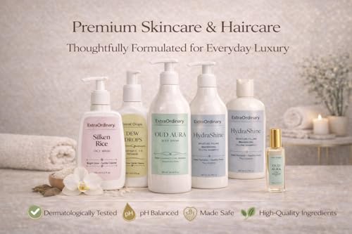 Image of EXTRAORDINARY Oud Aura Body Wash 300Ml | Refreshing Body Cleanser for Daily Use | Suitable for Soft & Fresh Skin
