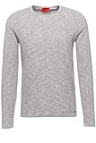  HUGO Pullover Sork für Herren Grau L