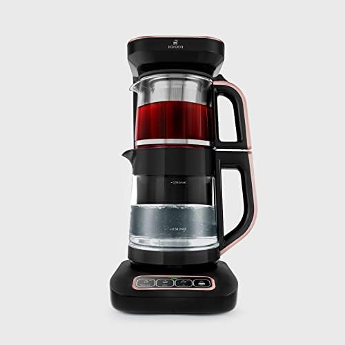 Karaca Robotea Pro Connect 4 in 1 Konuşan Cam Çay Makinesi Rosegold - Görsel 2