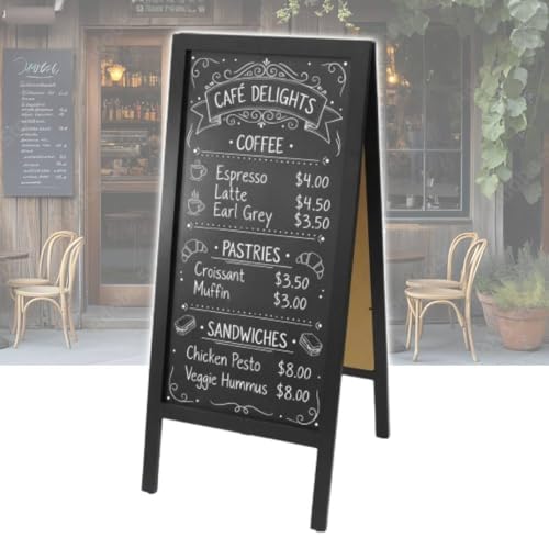 Amazon | UPSTORE 看板 ブラックボード A型 両面 黒板【 選べる2