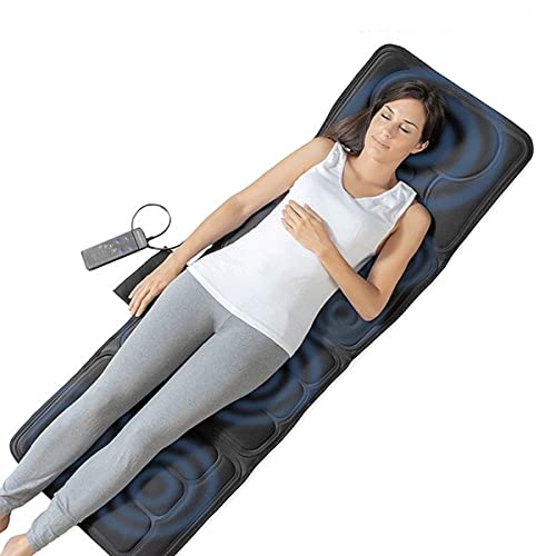 Masajeador de espalda cojín de vibración para la espalda y 5 modos de masaje, para casa, coche, oficina