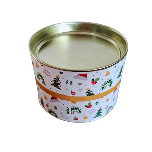 Tubolata 10x10 Tampa Metal Dourada Natal Laço 4 Uni