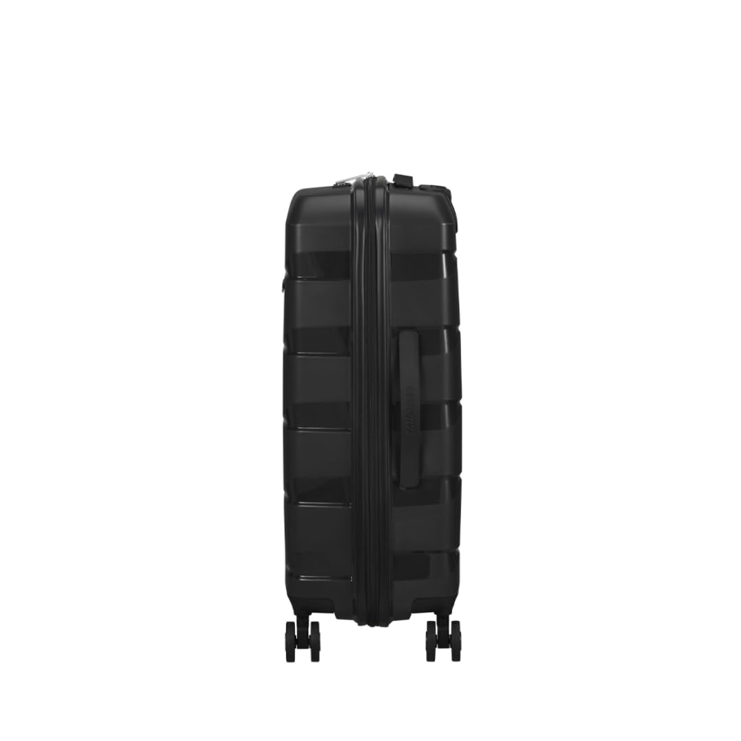 American Tourister Air Move - Spinner M, Valigetta e Trolley, Nero (Black), M (66 cm - 61 L)