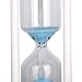 Florawang Reloj de Arena de Madera Blanca,Temporizador,decoración,vacío,Poner su Ceremonia de Boda Arena