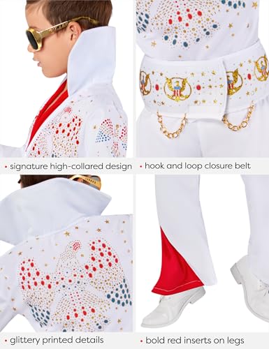 Disfraz de Elvis Presley para niño tamaño Toddler miniatura 5