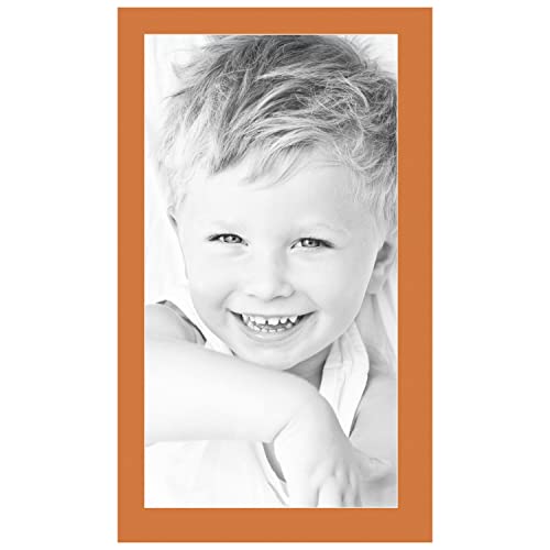 16x30 Tangerine / Octoberfest Custom Mat for Picture Frame with 12x26 opening size (Mat Only, Frame NOT Included)