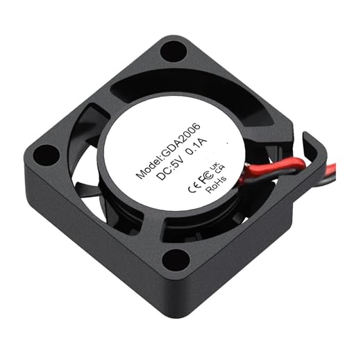 Ventilador de refrigeración para reparar proyectores portátiles y placas base de 2cm 5V