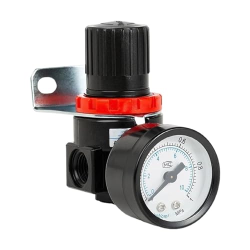 Régulateur de pression AR2000 G1/4 pneumatique mini pour compresseur avec manomètre - 2