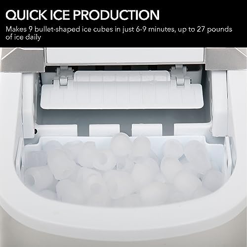 Fabricadora de Hielo Compacta Whynter IMC-270MS 27 lb miniatura 9