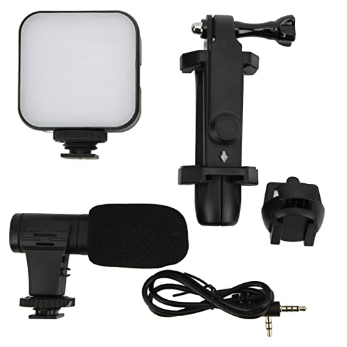 Kit de vlogging, kit de vlog de telefone multiuso para transmissão ao vivo para vídeo de conferência