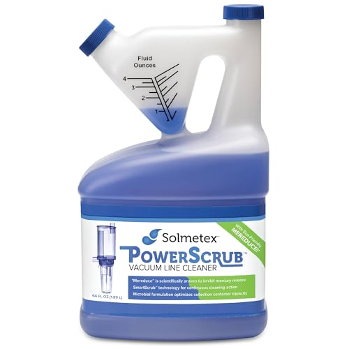 Solmetex PCS-VLCB PowerScrub Vacuum Line Cleaner 64 Oz