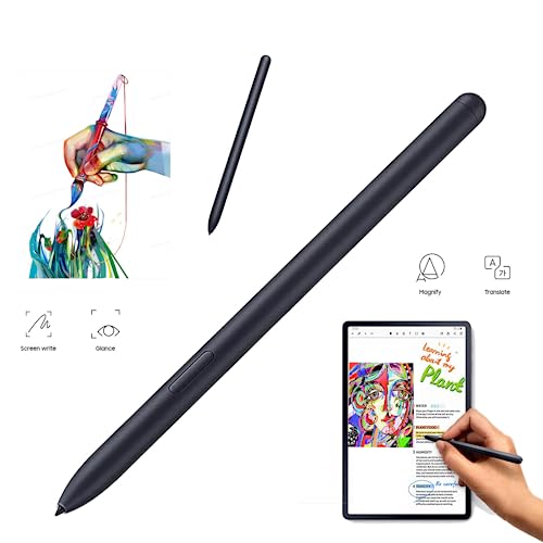 S Pen para Galaxy Tab S7 negro, lápiz de repuesto sin Bluetooth con puntas intercambiables 5