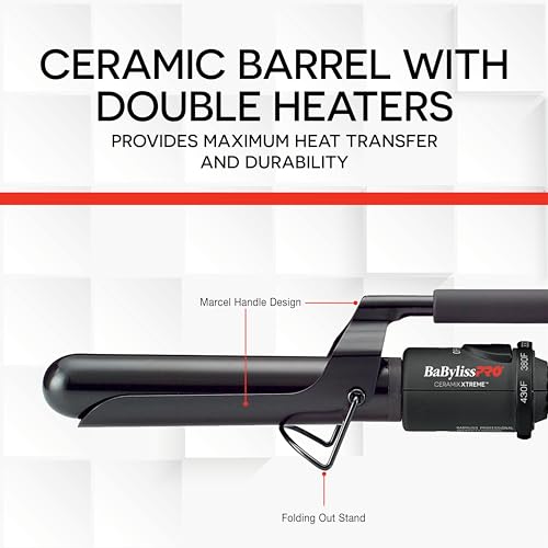BaBylissPRO Ceramix Xtreme Fer à friser en céramique