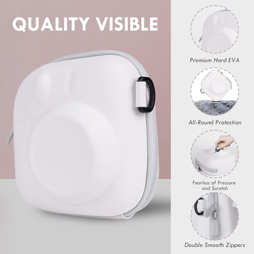 Funda rígida EVA para cámara Instax Mini con correa ajustable miniatura 4