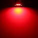 PHINLION 578 LED Light Bulbs, Super Bright 3030 6-SMD Festoon 41mm 42mm 211-2 212-2 LED Bulbs for Car Interior Map Dome Trunk Courtesy Lights, Red (4 Pack)