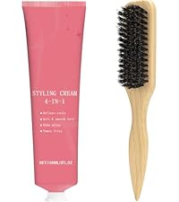 Amazon.com : SPRINGSUGAR Slick Back Hair Brush & Hair Wax Stick Set for