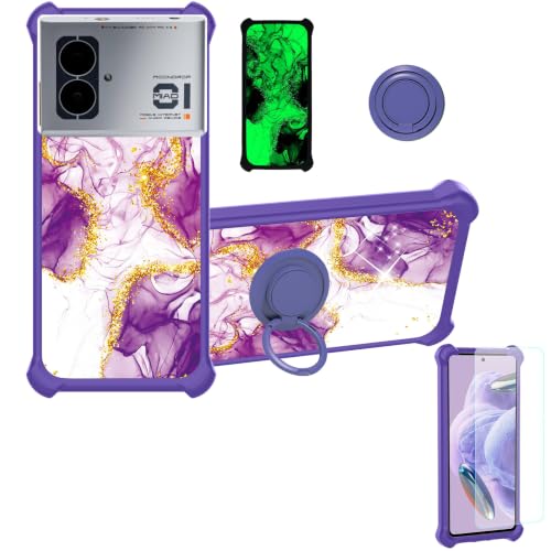 �Ή� MOONDROP MIAD 01 5G �P�[�X Phone Case JSZ-ZDL | [1*�����K���X�X�N���[���v���e�N�^�[][�����O�z���_�[][�S�[���h�O���b�^�[�{����]