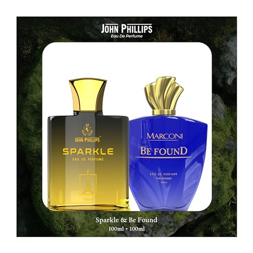 Image of MARCONI Be Found & Sparkle | Eau De French Perfume Unisex Combo Gift Set Pack of 2