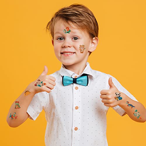 Qpout Kids Tattoos Temporary For Boys And Girls, 18 Sheets Fake Tattoos For Kids, Unicorn Princess Mermaid Dinosaur Dolphin Astronaut Tattoo Sticker, Children Birthday Party Favors #TOP5