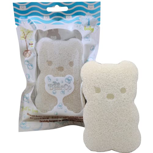 Baby Bath Sponge 100% Pure Natural Extra Soft and Smooth – Hypoallergenic and Completely Free of Fragrance, Colorant, Additives, Sulfates, Parabens, Phthalates, and Petroleum by BearCo. Baby Bath Sponge 100% Pure Natural Extra Soft and Smooth – Hypoallergenic and Completely Free of Fragrance, Colorant, Additives, Sulfates, Parabens, Phthalates, and Petroleum by BearCo.