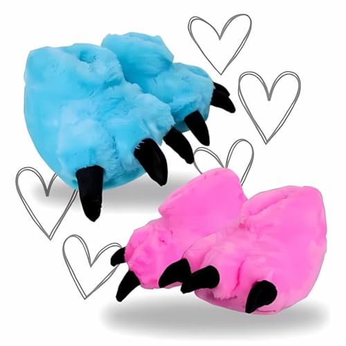Pantufa Garra 3d Kit Casal