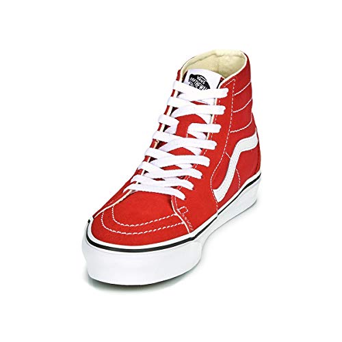 Vans Vans Mens FU SK8 HI Tapered Racing RED/White Size 12