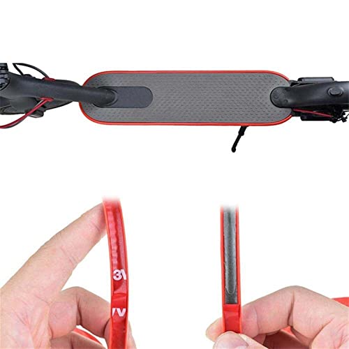 YYDStes Bumper Protective Scooter Body Strips Fit for Xiaomi Fit for M365 Fit for Mijia Fit for M365 Pro Electric Scooter Protective Strips 2M (Color : 2M Red)