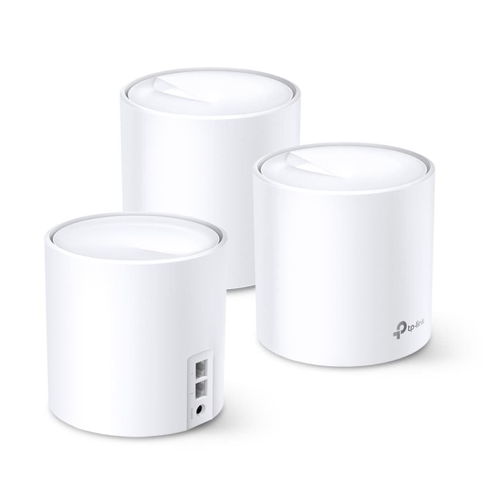TP-Link Deco X60 (3-Pack) V3.20 - Sistema Wi-Fi 6 Mesh AI AX5400