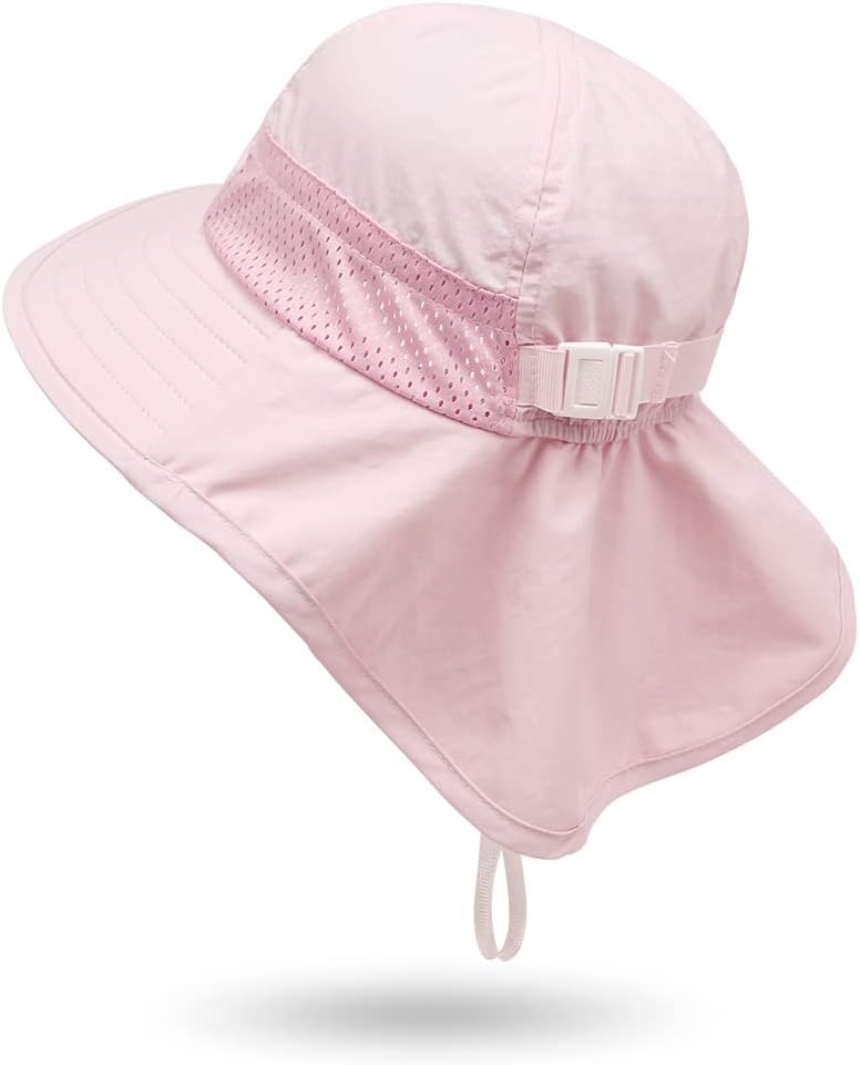 Baby Sun Protection Hat for Infant Toddlers Boys Girls UPF 50+ Sunhat for Outdoor Beach Swim - Image 3