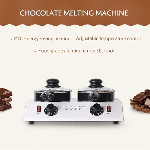 Máquina para derretir chocolate y queso eléctrica non-stick miniatura 3