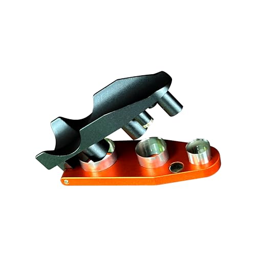 Triple punch cutter et support de cigare en métal pour amateurs