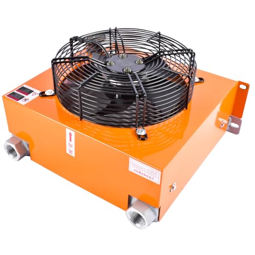 Image of Industrial Hydraulic Oil Cooler Flow Fan Radiator 90W 100L /min AC110V /60HZ | AH1012T-CA