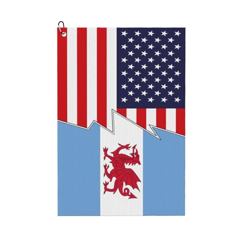NAZIIQW Flag of the Welsh Colony in Patagonia and America