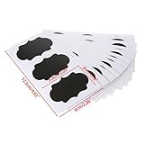 ★ Material: Kontaktpapier. Diese Tafeletiketten bestehen aus Kontaktpapier und werden zu recht kantigen Etiketten verarbeitet