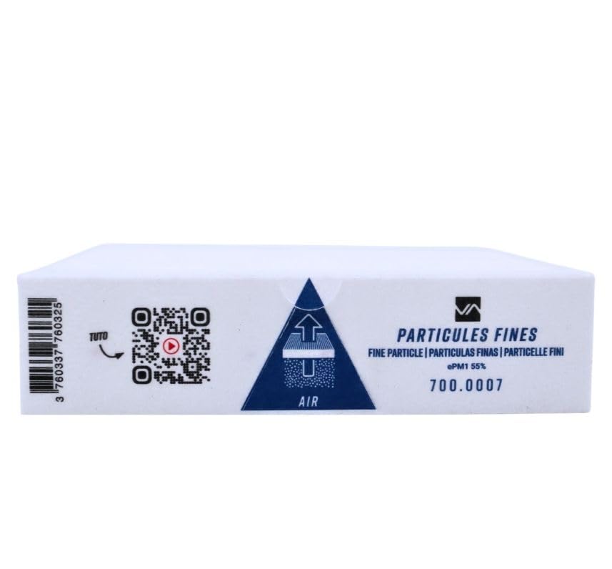 Filtre officiel VMI - Particules fines - pour VMI Urban, Cube, Cave et Galbé (ancienne génération) - Purification d'Air Intérieur – Jetable