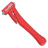 Ready America 75403 Auto Emergency Hammer & Seat Belt Cutter, Red, 1 Count (Pack of...