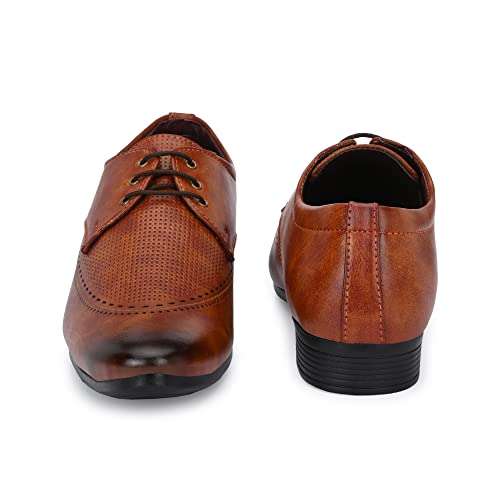 Image of Formal Stylish Lace-up Derby Shoe for Men