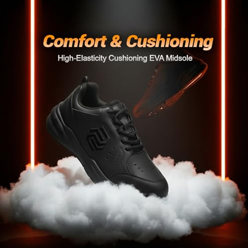 Furuian Steel Toe Shoes for Men Fashion Safety Shoes for Men Comfortable Steel Toe Sneakers Stylish Mens Safety Work Sneakers3