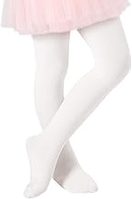Century Star Girls Ballet Tights Toddler-Super Soft Footed Dance Convertible Tights for Kids