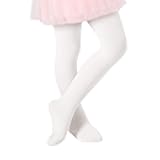 Girls Ballet Tights Toddler-Super Soft Footed Dance Convertible Tights for Kids