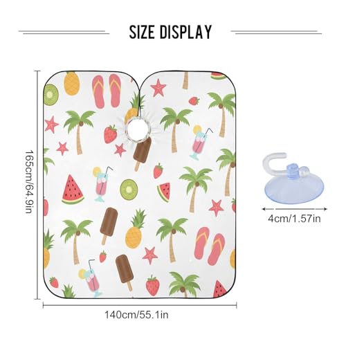 Capa profesional impermeable para barbería Kigai verano miniatura 3