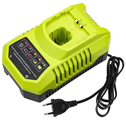Ibanti P117 Rapid Charger Replacement for Ryobi P117 Battery Charger P118 P118B Compatible with Ryobi 12V-18V Ni-Cd&Ni-Mh Lithium ion Batteries P100 P102 P103 P104 P105 P107 P108 P189
