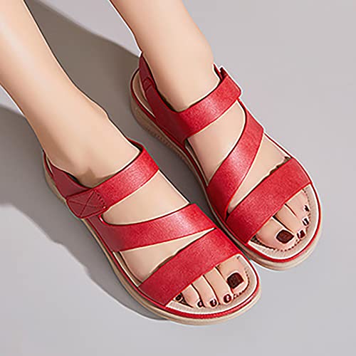 Sandales de marche confortables pour femmes : chaussures d'été légères de plage - 6