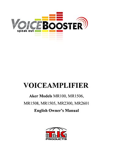 VoiceBooster-Voice-Amplifier-12watts-Black-MR1505-by-TK-Products-Portable-for-Teachers-Coaches-Tour-Guides-Presentations-Costumes-Etc