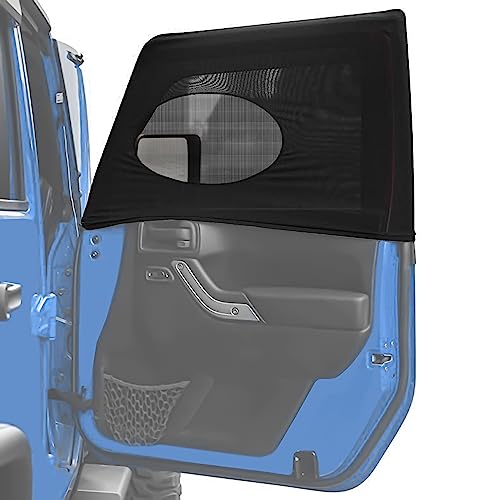 EcoNour Front Window Shade for Jeep Wrangler | Mesh Window Shade ...