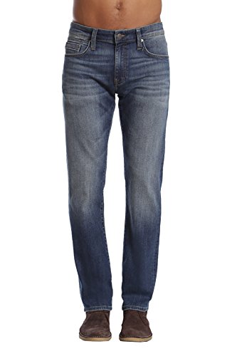 Mavi Zach Men's Straight Leg Regular Rise Jeans for Men – Casual Pants – Stretchable Men's – 30
