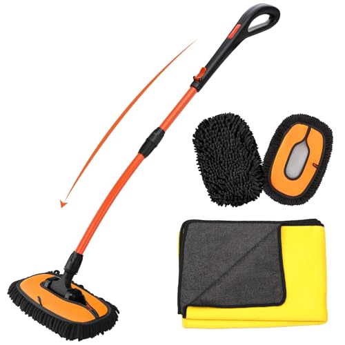 Car Wash Brush with Long Handle